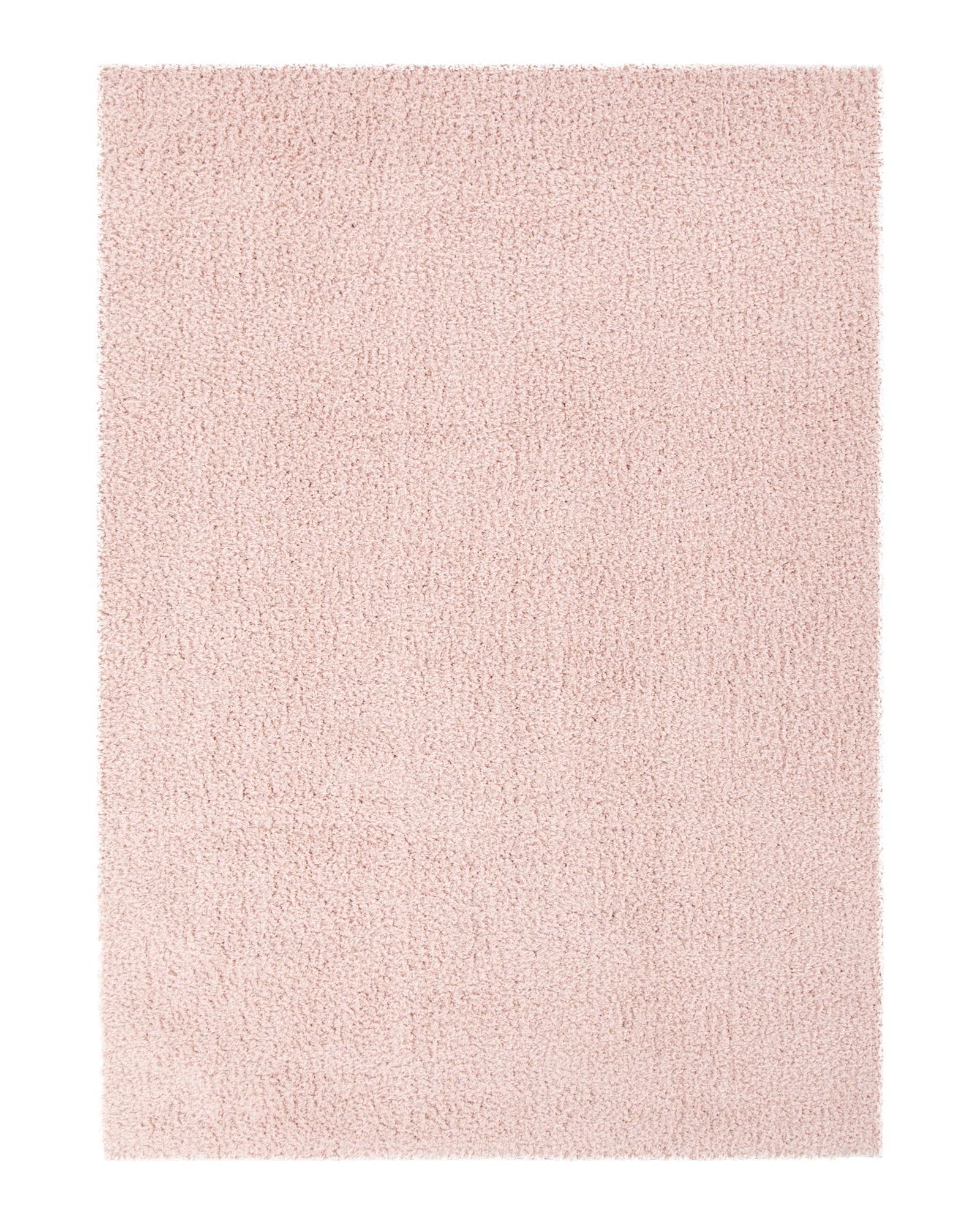 Lune Shaggy Blush Pink Rug.