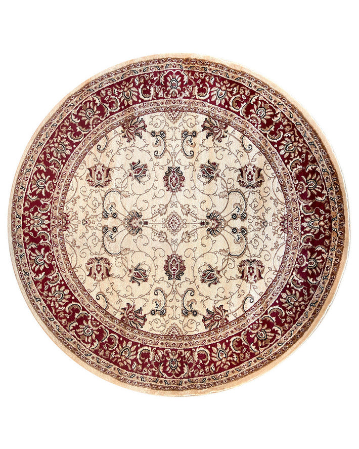 Riviera 84 Cream Red - Cream traditional rug from Vogue Rugs Australia