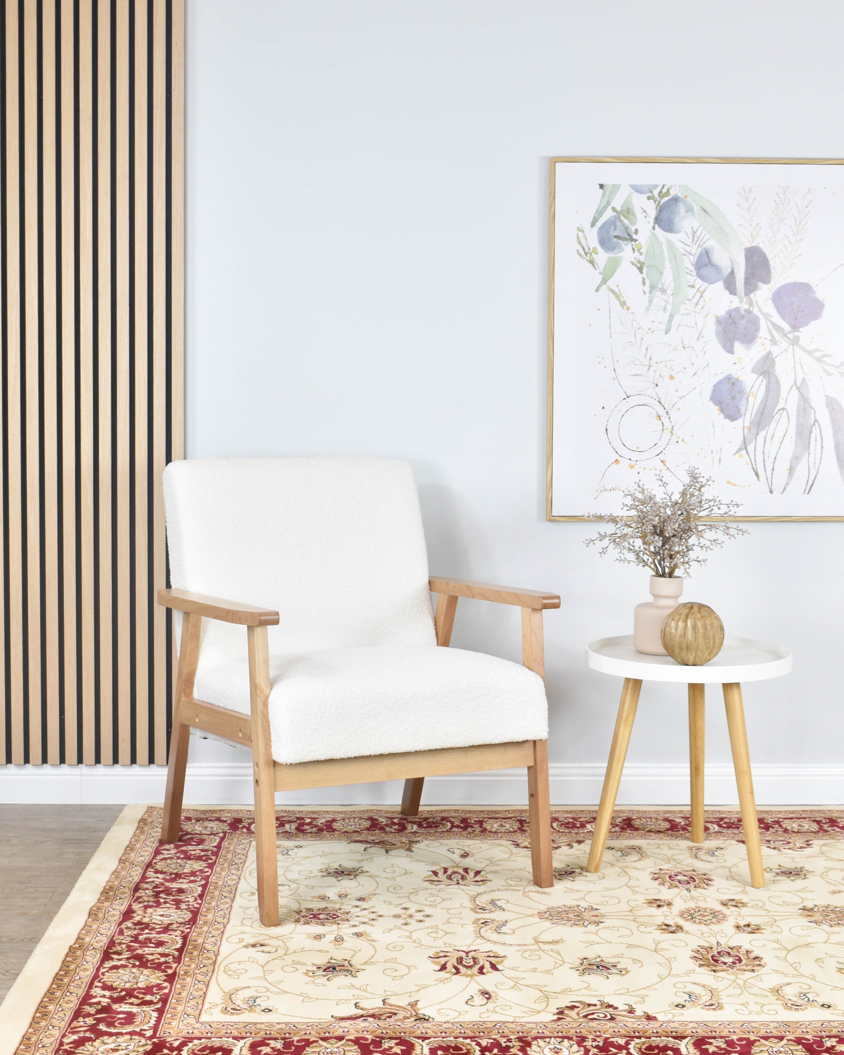 Riviera 84 Cream Red - Cream traditional rug from Vogue Rugs Australia