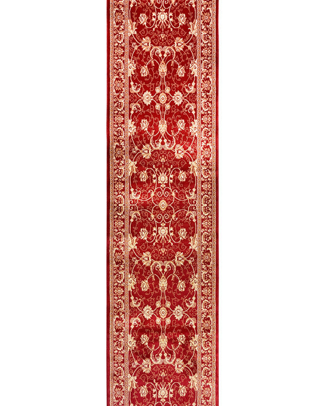 Riviera 84 Red - Red traditional rug from Vogue Rugs Australia