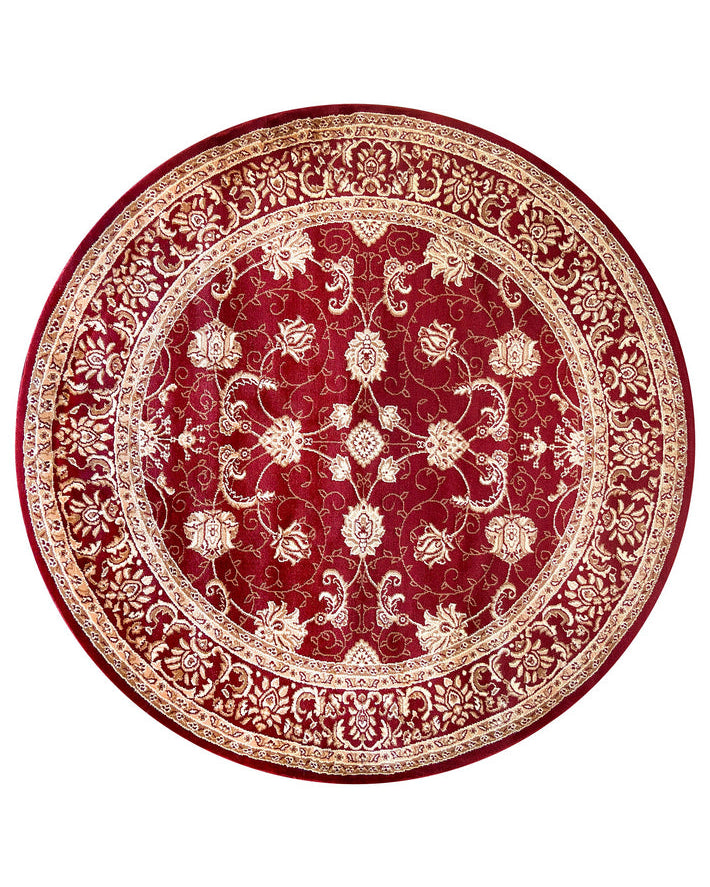 Riviera 84 Red - Red traditional rug from Vogue Rugs Australia