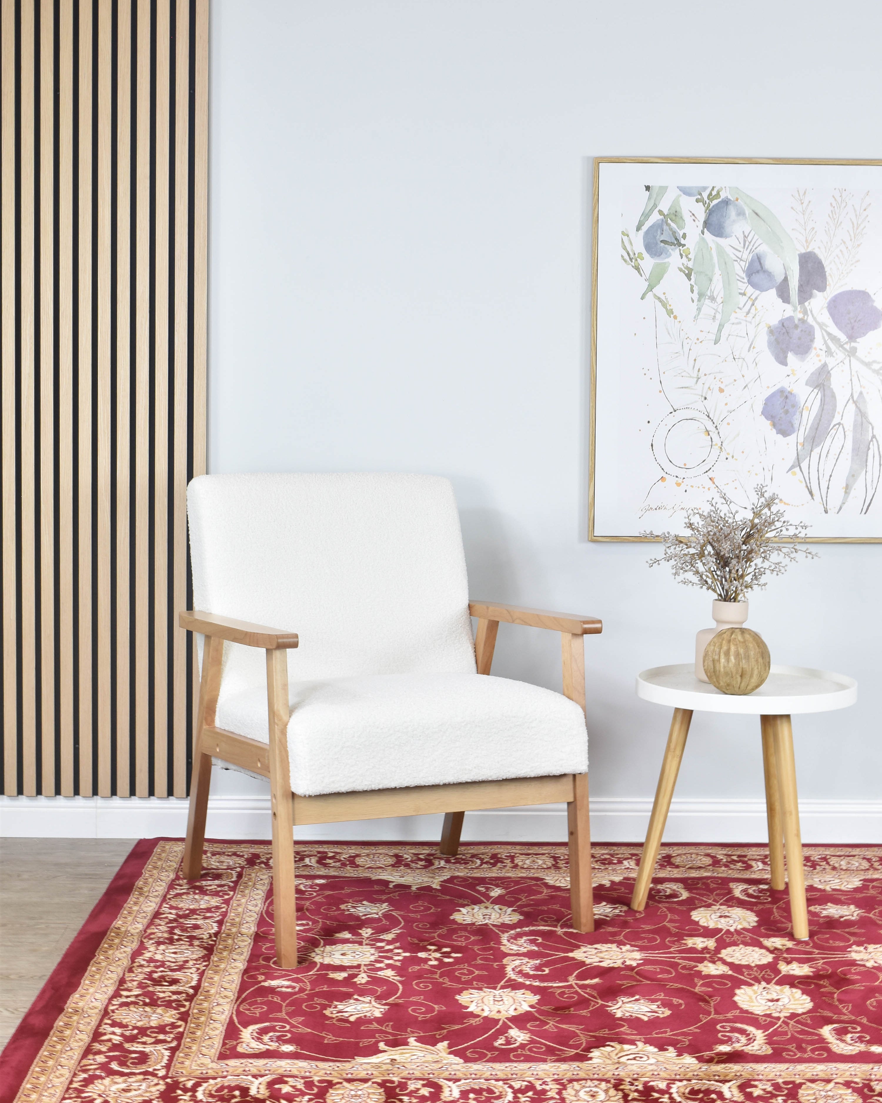 Riviera 84 Red - Red traditional rug from Vogue Rugs Australia