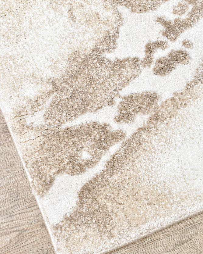 Sofia Emberwood - Beige modern rug from Vogue Rugs Australia