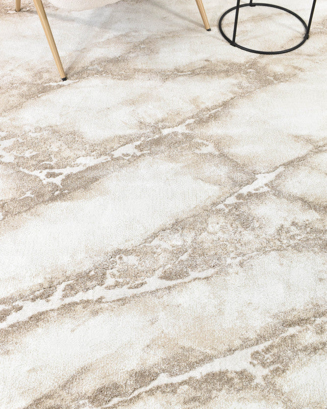 Sofia Emberwood - Beige modern rug from Vogue Rugs Australia