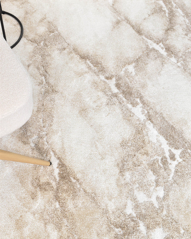 Sofia Emberwood - Beige modern rug from Vogue Rugs Australia