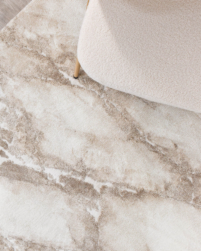 Sofia Emberwood - Beige modern rug from Vogue Rugs Australia