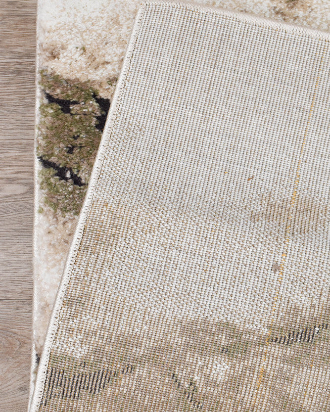 Sofia Sagefrost - Black modern rug from Vogue Rugs Australia