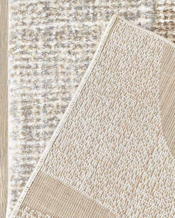 Sofia Urban Drift Runner - Beige modern rug from Vogue Rugs Australia