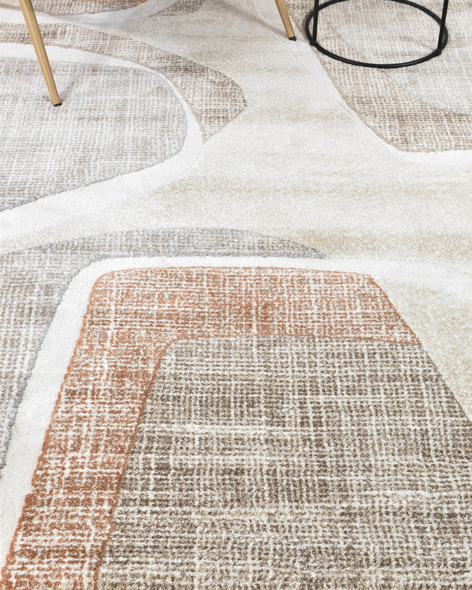 Sofia Urban Drift - Beige modern rug from Vogue Rugs Australia