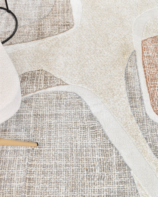 Sofia Urban Drift - Beige modern rug from Vogue Rugs Australia