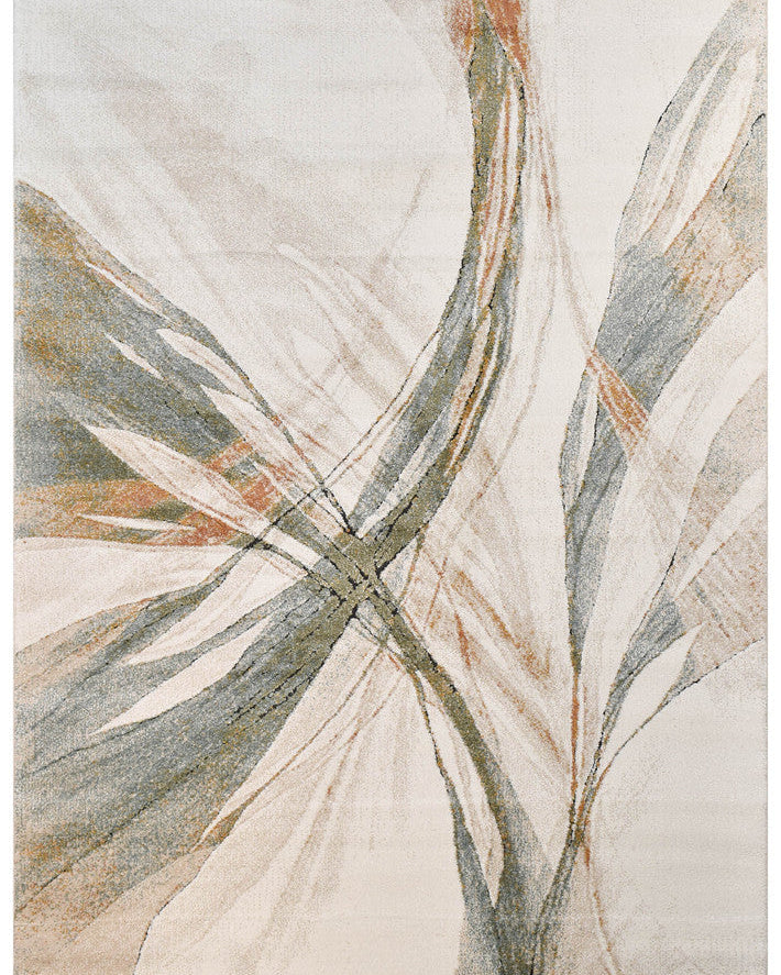 Sofia Emerald - Cream modern rug from Vogue Rugs Australia