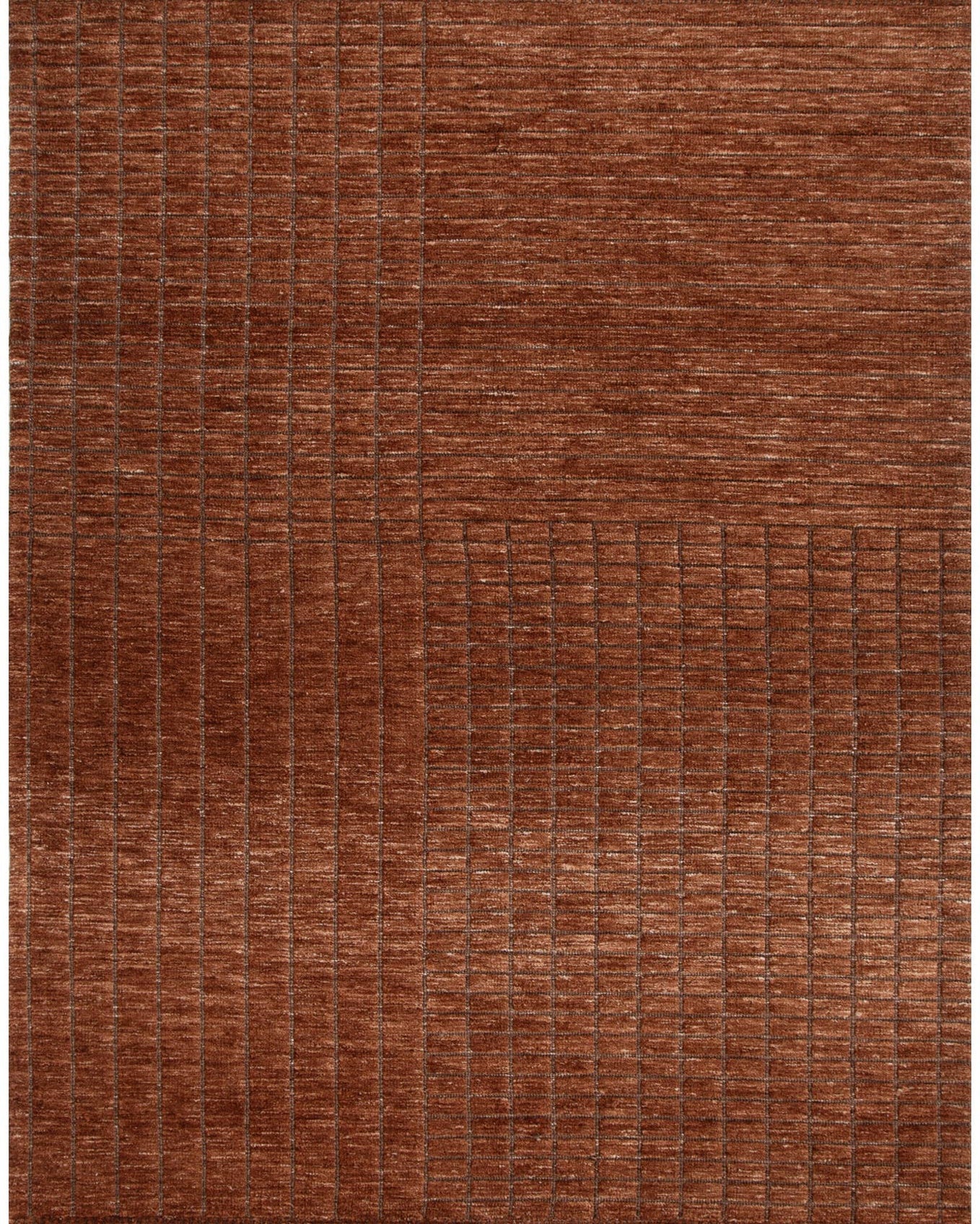 Canyon Terracotta Carved Rug - CANYON01 - Terracotta area rug rug from Vogue Rugs Australia