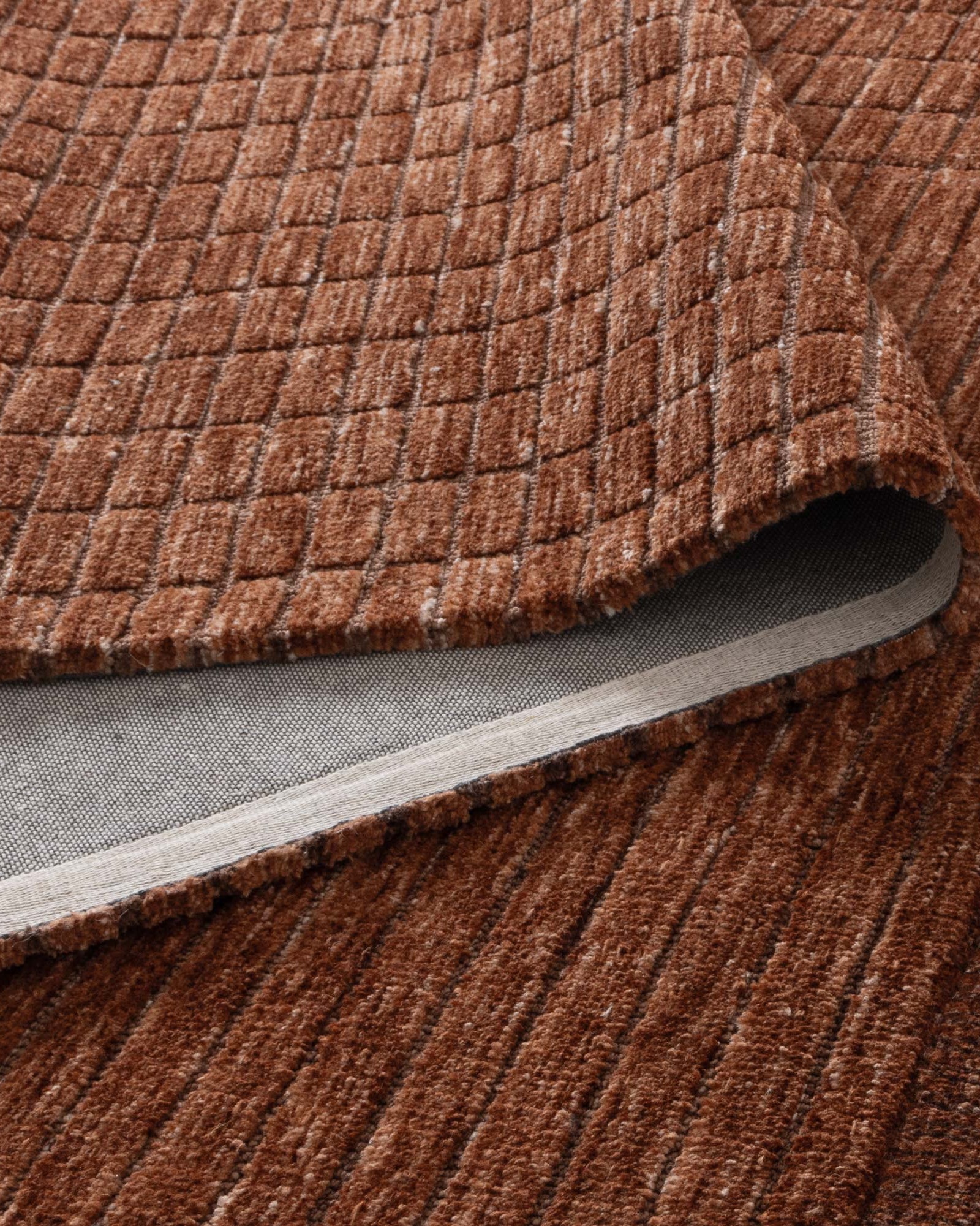 Canyon Terracotta Carved Rug - CANYON01 - Terracotta area rug rug from Vogue Rugs Australia