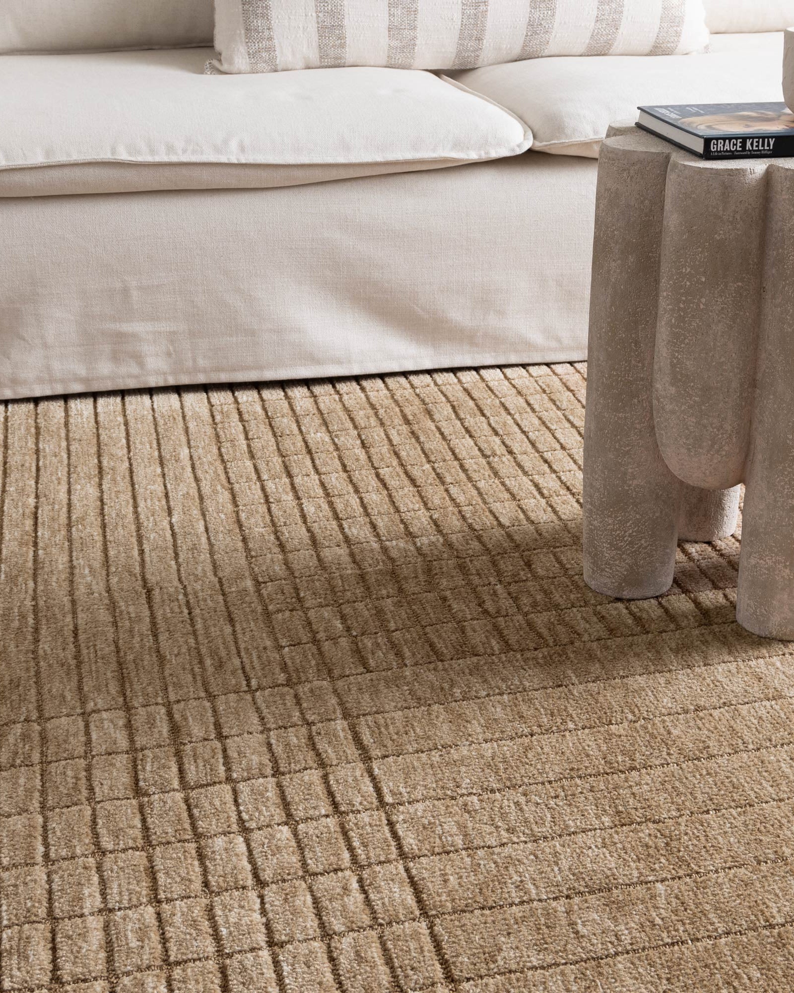 Canyon Warm Sand Carved Rug - CANYON03 - area rug rug from Vogue Rugs Australia