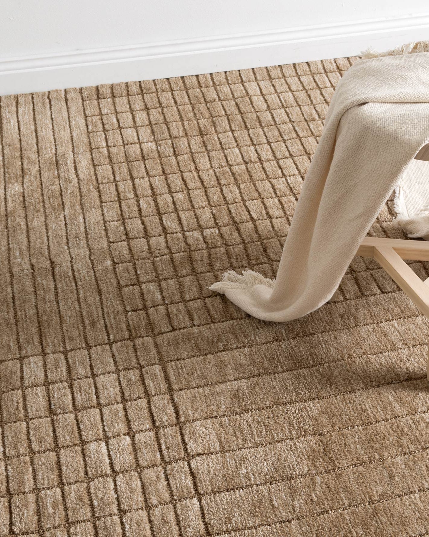 Canyon Warm Sand Carved Rug - CANYON03 - area rug rug from Vogue Rugs Australia