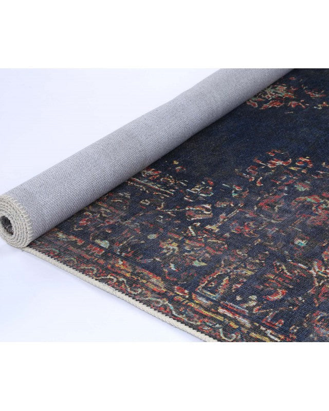 Zarina Diamond Navy Rug