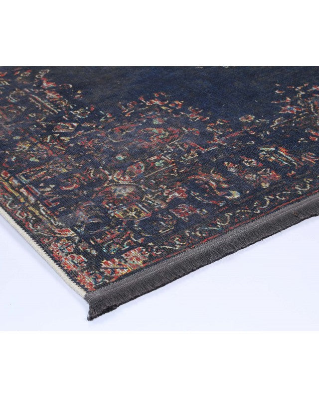 Zarina Diamond Navy Rug