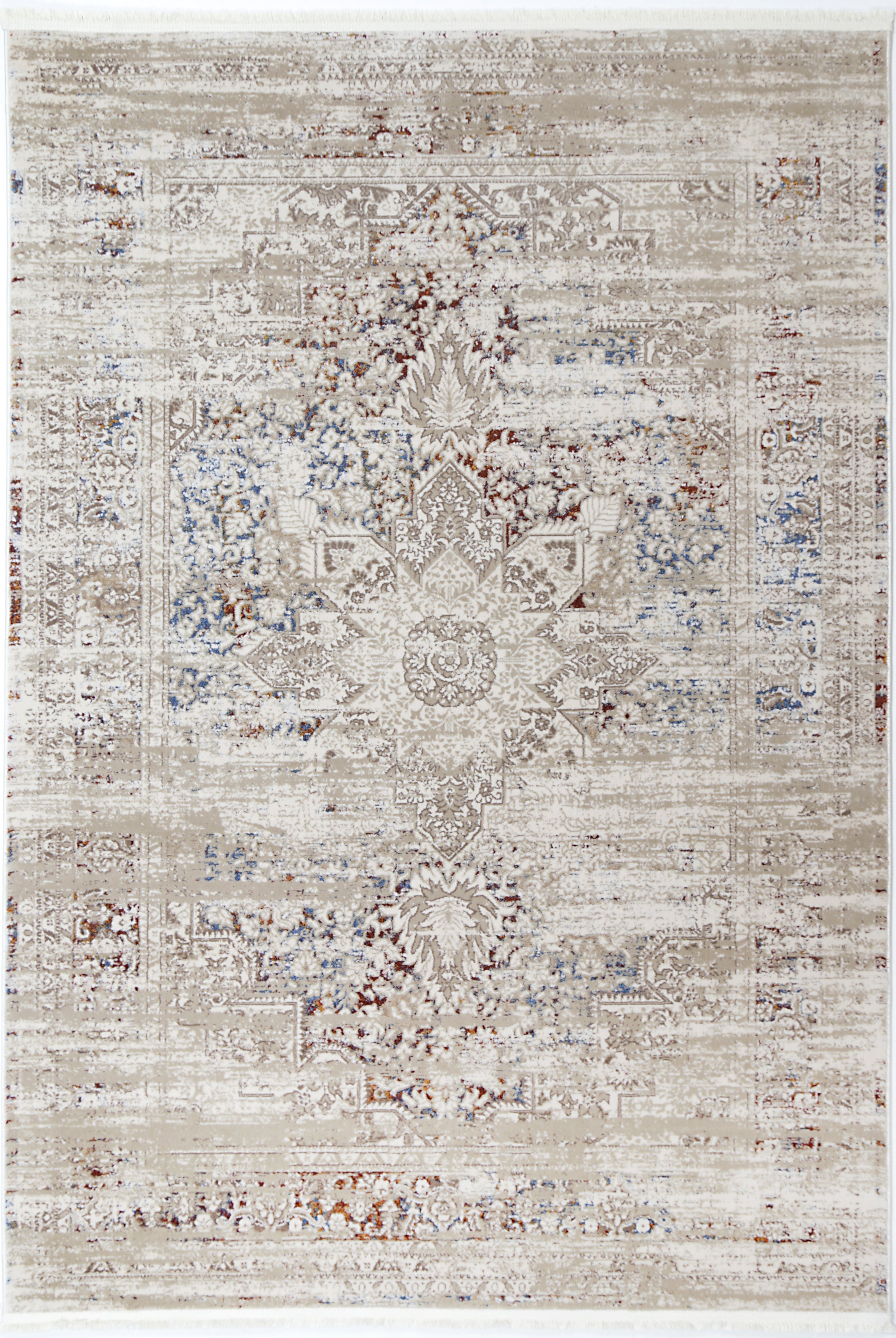 BOHEMIAN PARADISE BOHEM6 BEIGE MULTI - 06BMUL - Beige bohemian rug from Vogue Rugs Australia