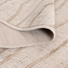 Sierra Abstract Ivory Lines Rug - Ivory modern abstract rug from Vogue Rugs Australia