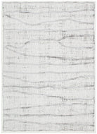 Sierra Abstract Silver Lines Rug.