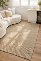 Allure Amber Oat Wool Rug.