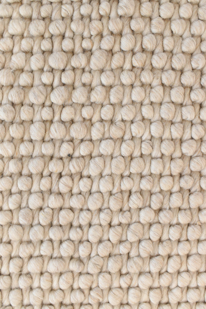 Allure Amber Oat Wool Rug - Beige flatweave rug from Vogue Rugs Australia