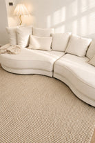 Allure Amber Oat Wool Rug.