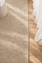 Allure Warm Ivory Wool Rug.