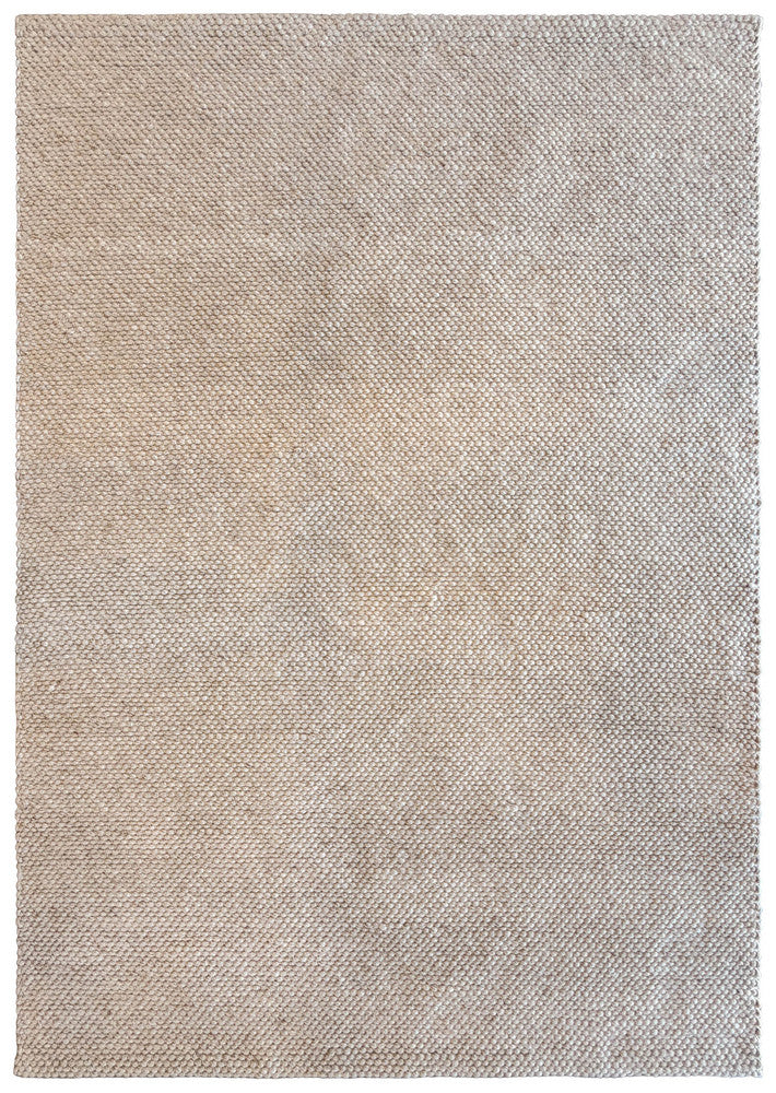 Allure Wheat Mist Wool Rug.