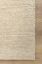 Allure Wheat Mist Wool Rug.