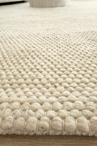 Allure Wheat Mist Wool Rug.