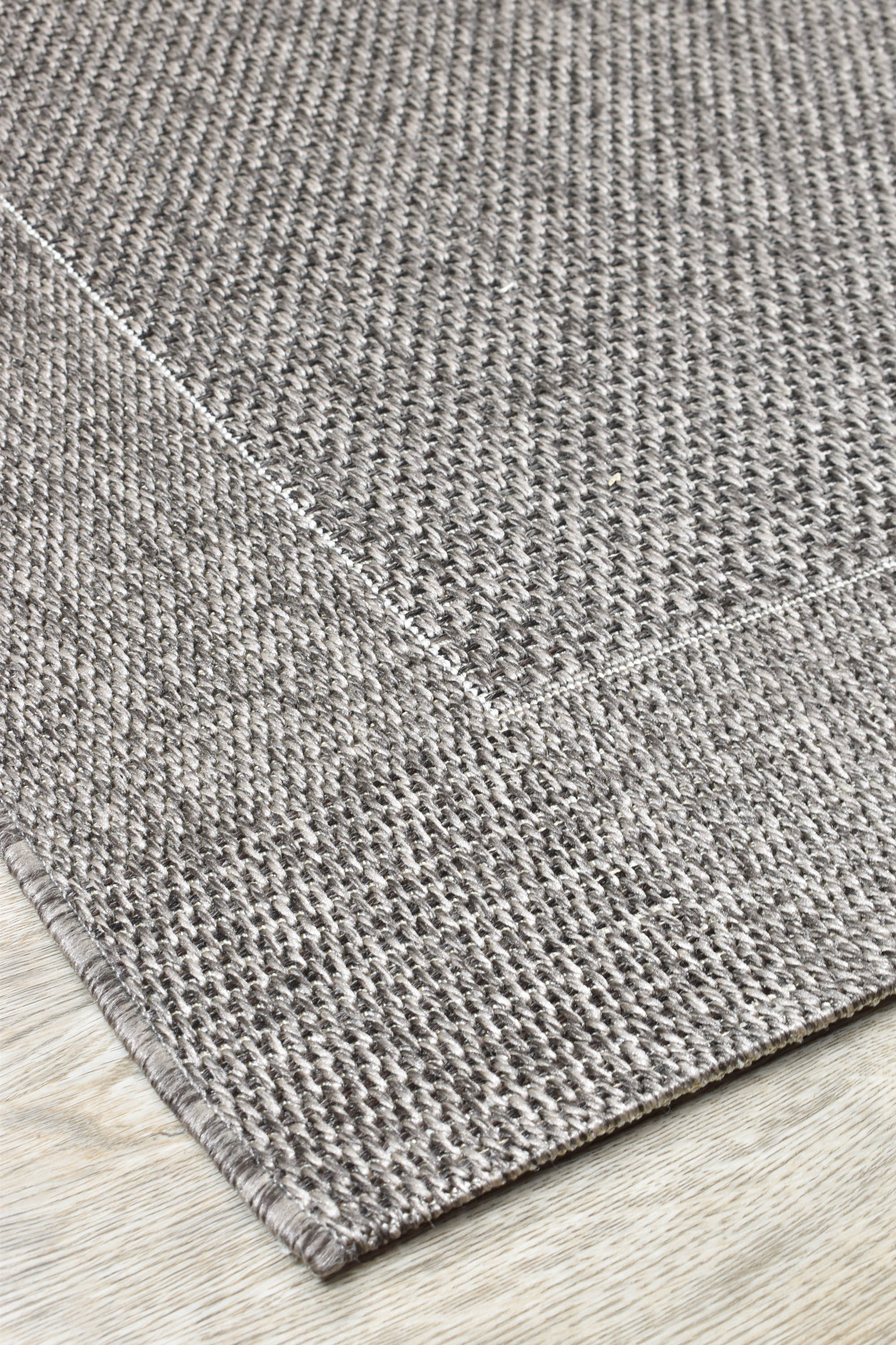 All Seasons Sisal Charcoal Rug 3900-088 - Charcoal indoor/outdoor rug from Vogue Rugs Australia