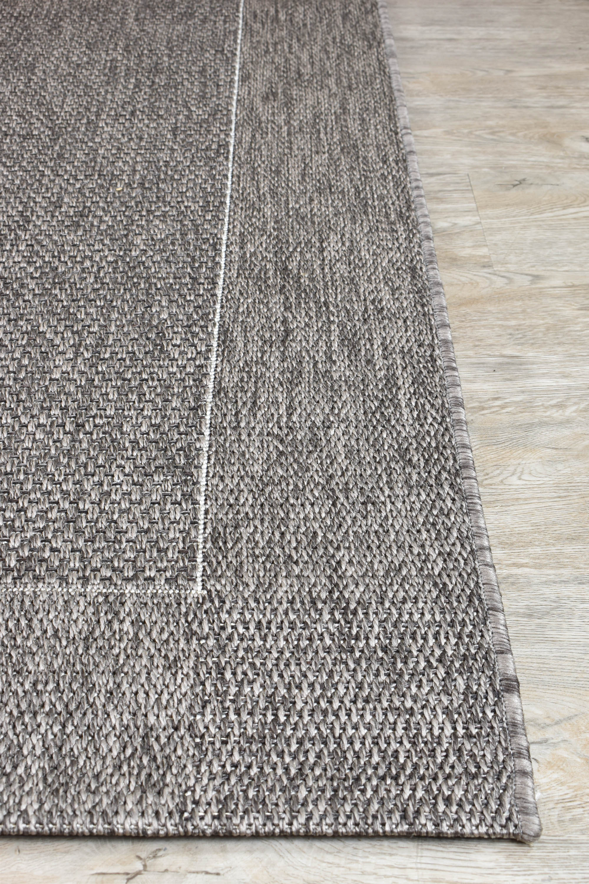 All Seasons Sisal Charcoal Rug 3900-088 - Charcoal indoor/outdoor rug from Vogue Rugs Australia