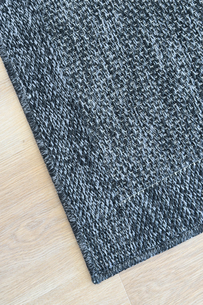 All Seasons Outdoor Anthracite - Grey indoor/outdoor rug from Vogue Rugs Australia
