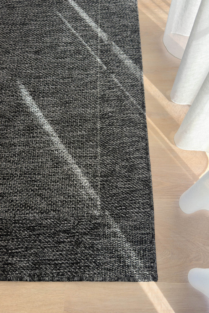 All Seasons Outdoor Anthracite - Grey indoor/outdoor rug from Vogue Rugs Australia