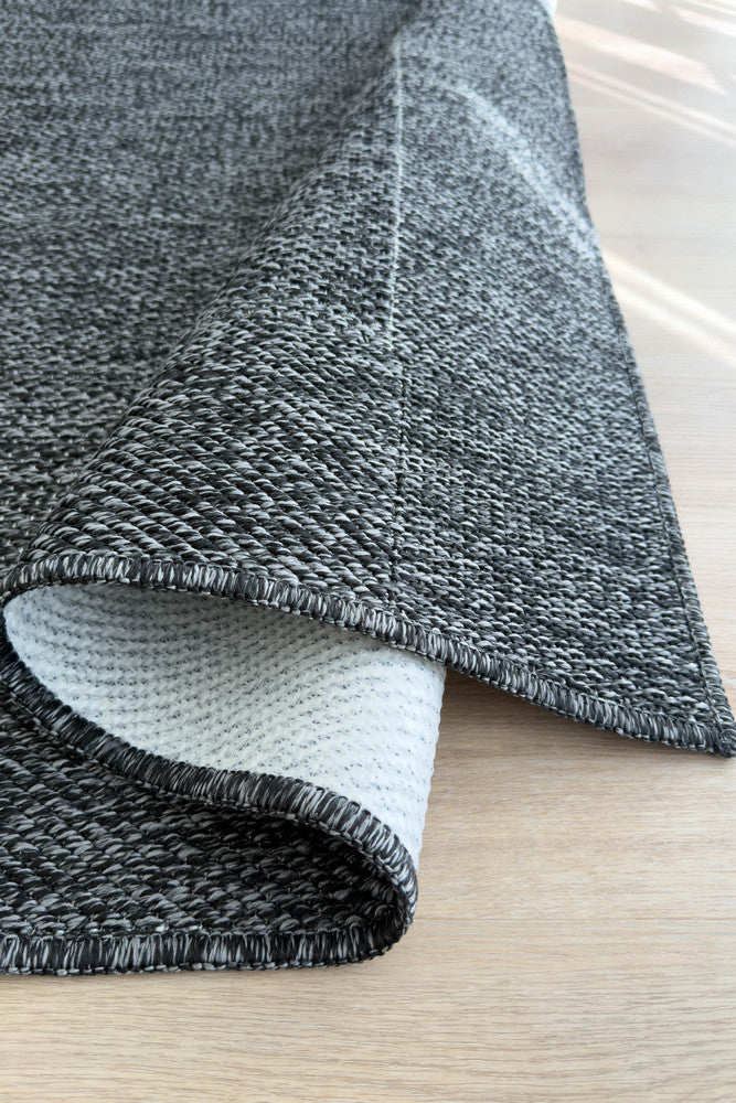 All Seasons Outdoor Anthracite - Grey indoor/outdoor rug from Vogue Rugs Australia