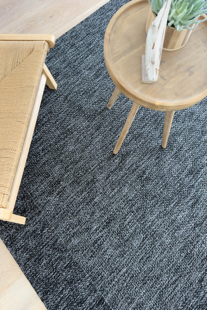 All Seasons Outdoor Anthracite - Grey indoor/outdoor rug from Vogue Rugs Australia