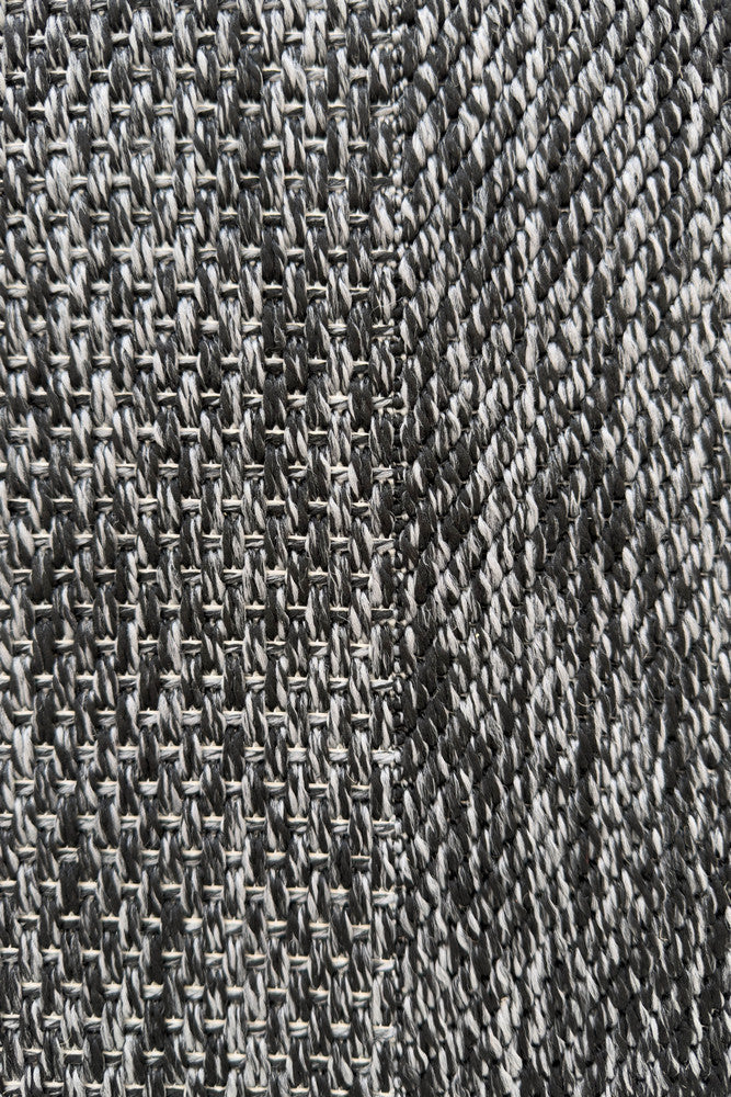All Seasons Outdoor Anthracite - Grey indoor/outdoor rug from Vogue Rugs Australia