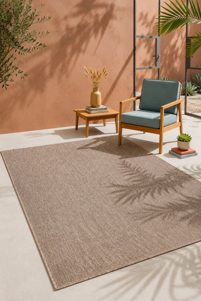 All Seasons Outdoor Beige - Beige indoor/outdoor rug from Vogue Rugs Australia