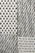 All Seasons Outdoor Cream Grey Runner.