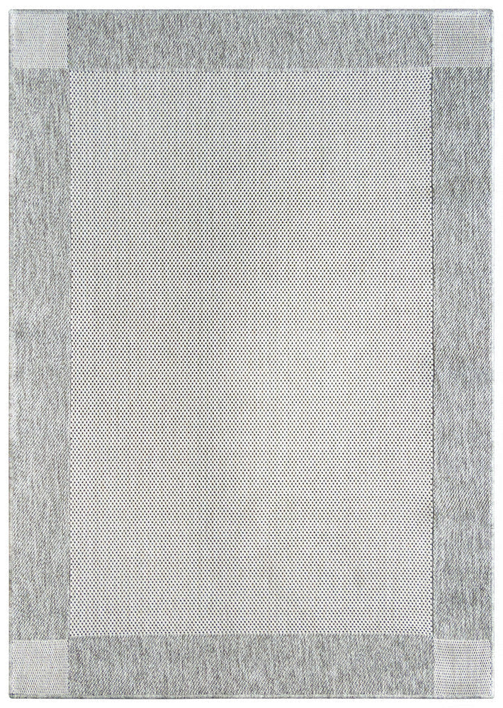 All Seasons Outdoor Cream Grey - Cream indoor/outdoor rug from Vogue Rugs Australia