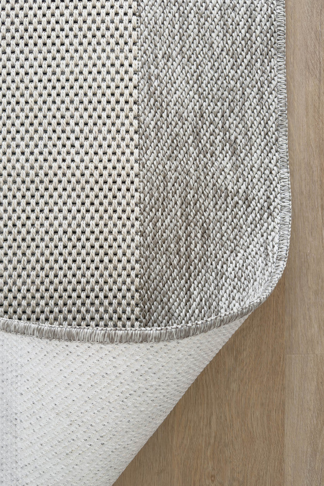 All Seasons Outdoor Cream Grey - Cream indoor/outdoor rug from Vogue Rugs Australia