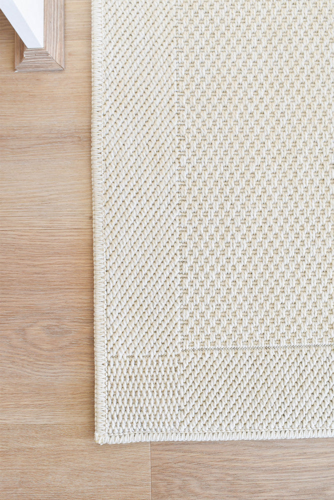 All Seasons Outdoor Cream - Cream indoor/outdoor rug from Vogue Rugs Australia