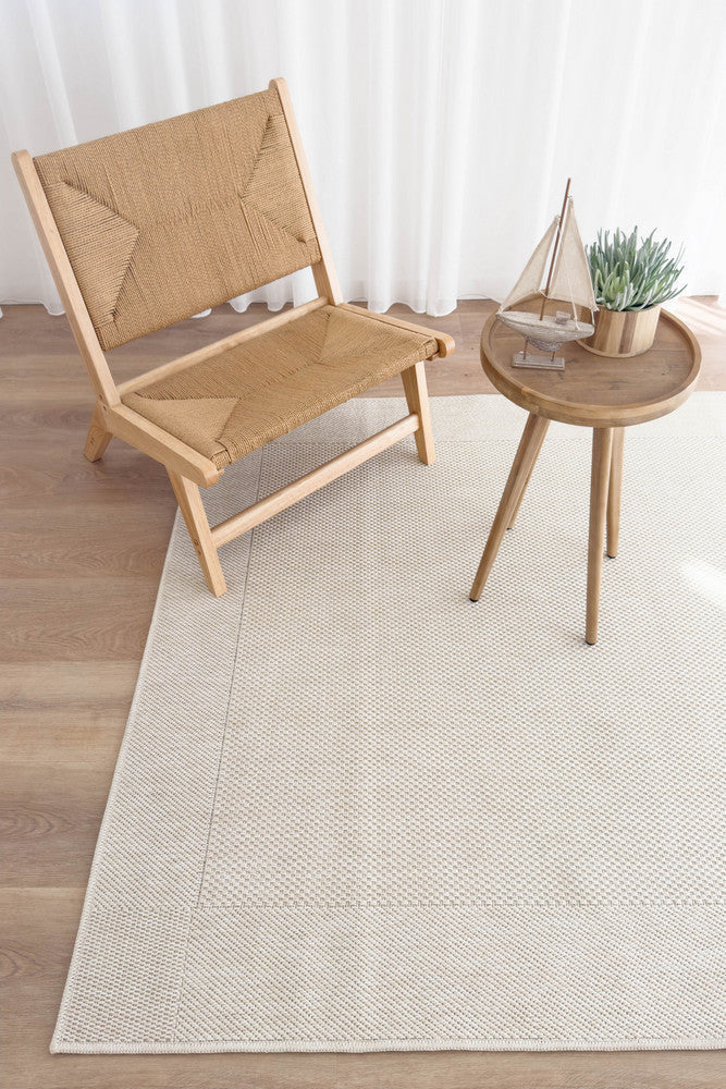 All Seasons Outdoor Cream - Cream indoor/outdoor rug from Vogue Rugs Australia
