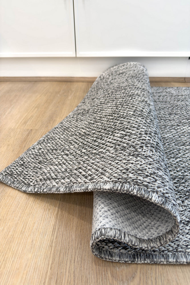 All Seasons Outdoor Grey - Grey indoor/outdoor rug from Vogue Rugs Australia