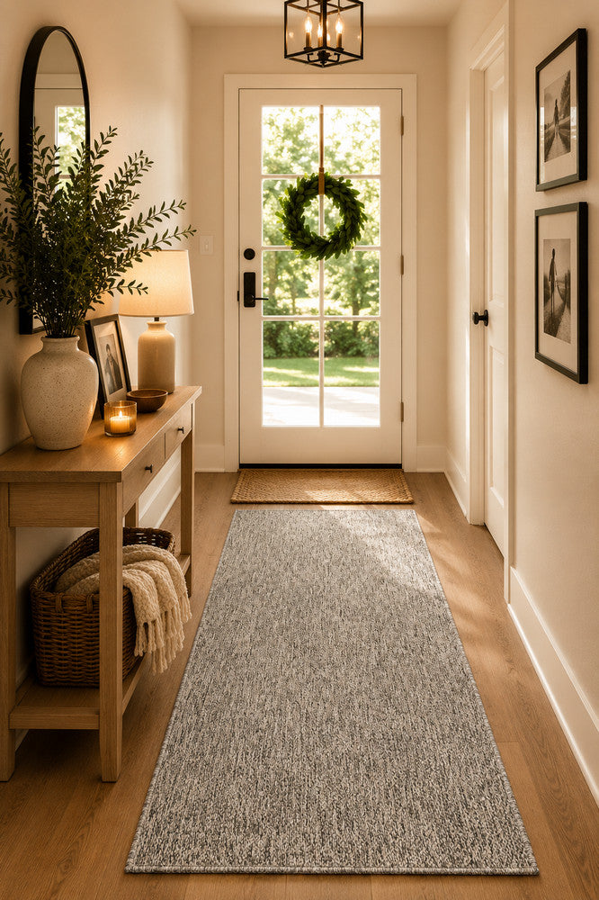 All Seasons Outdoor Grey - Grey indoor/outdoor rug from Vogue Rugs Australia