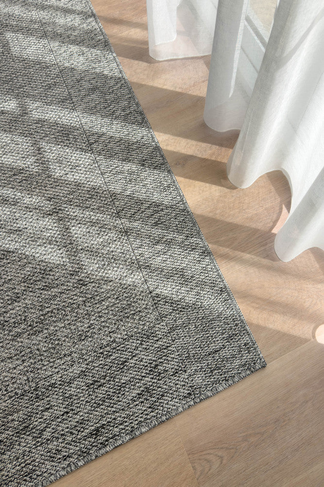 All Seasons Outdoor Grey - Grey indoor/outdoor rug from Vogue Rugs Australia