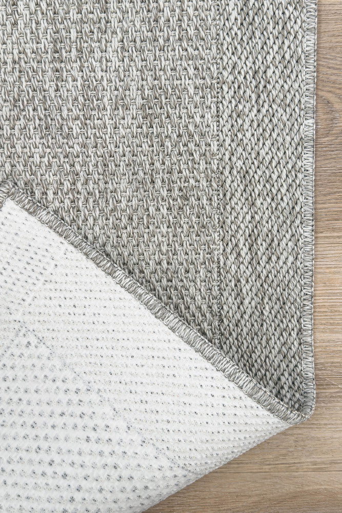 All Seasons Outdoor Light Grey - Grey indoor/outdoor rug from Vogue Rugs Australia