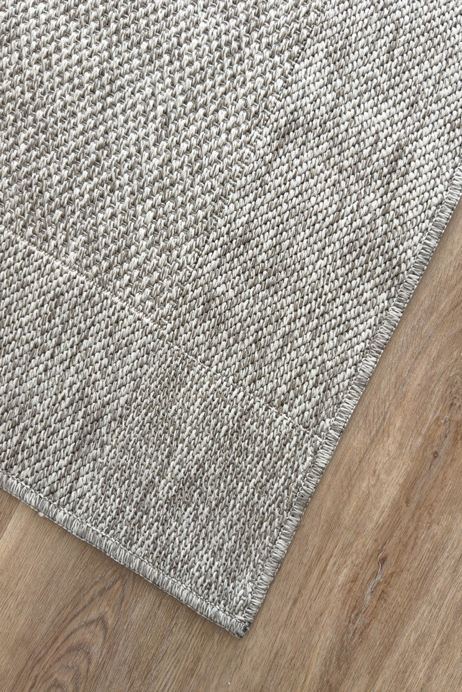 All Seasons Outdoor Light Grey - Grey indoor/outdoor rug from Vogue Rugs Australia