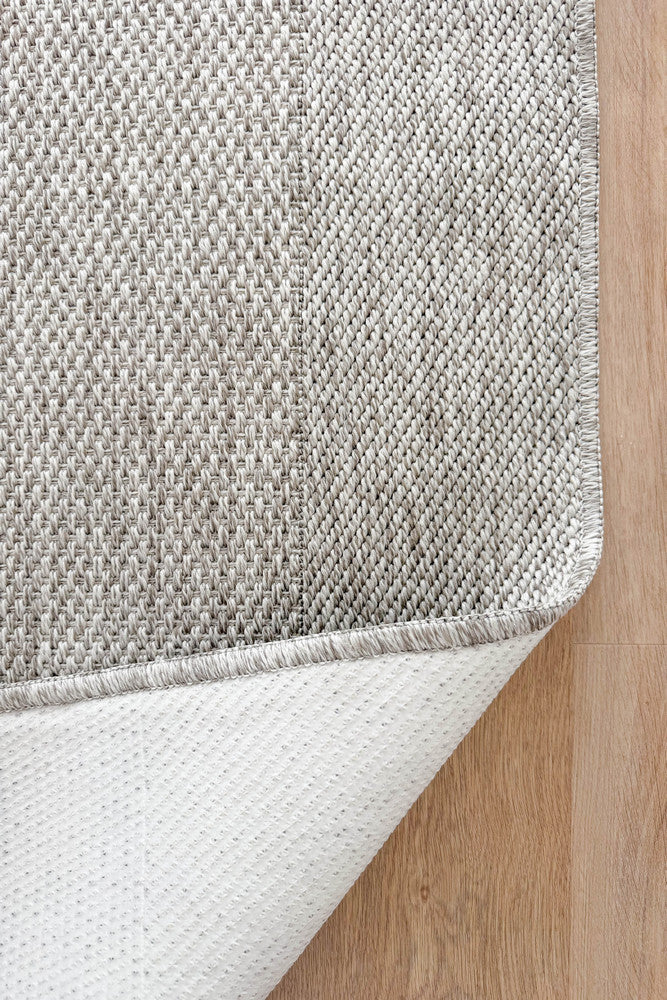 All Seasons Outdoor Light Grey - Grey indoor/outdoor rug from Vogue Rugs Australia